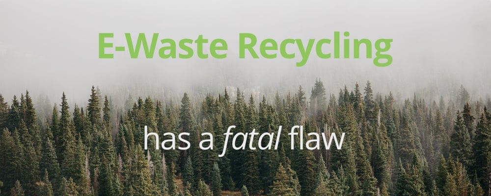 Recycling E-Waste: Important, but Not Enough