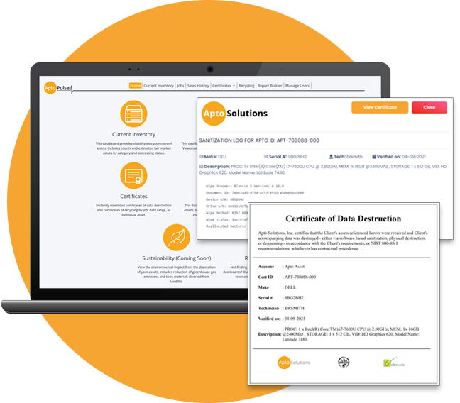 Apto Pulse Certificates